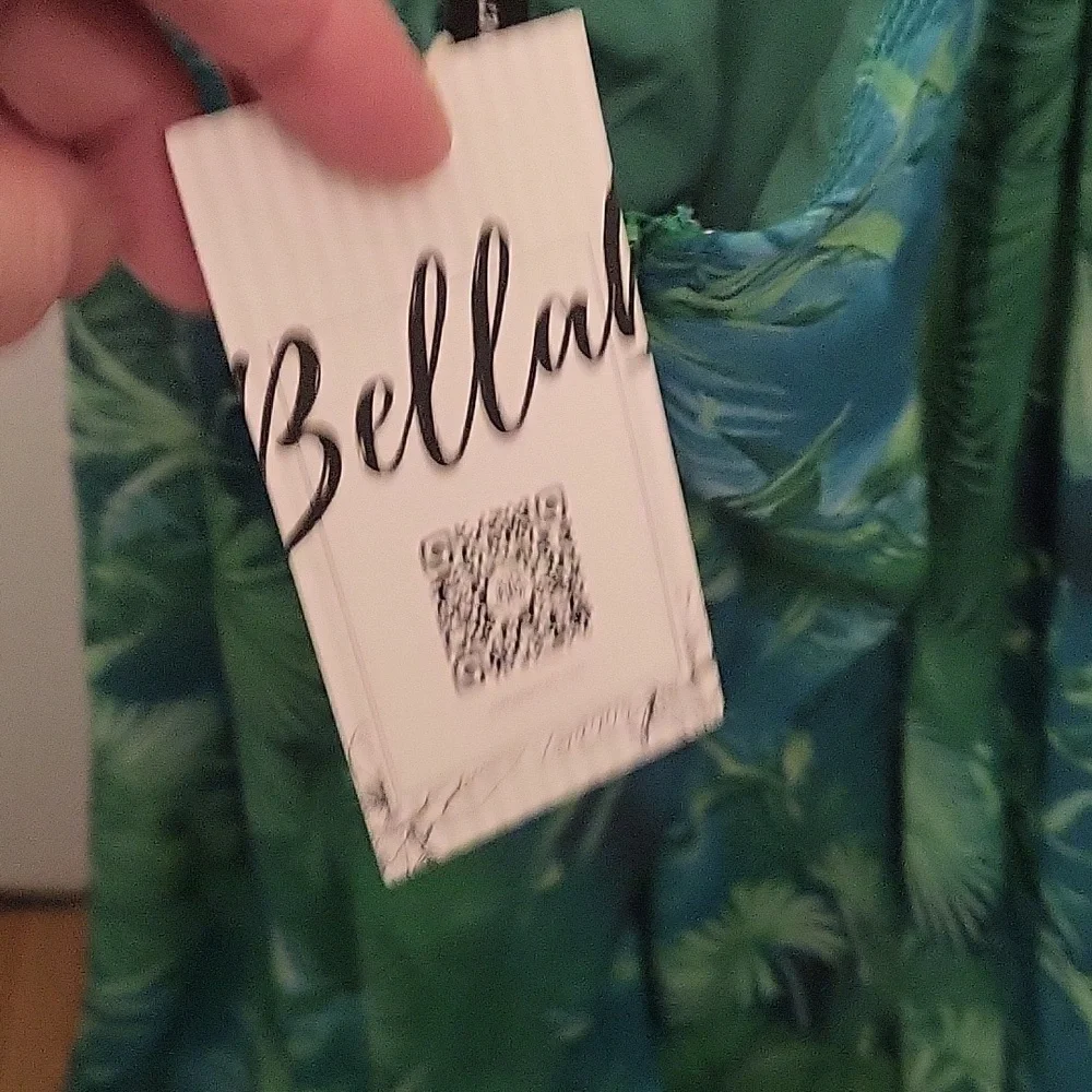 J LO MAXI GREEN MAXI DRESS REPLICA - Picture 5 of 8